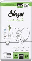 Купити підгузки Sleepy Natural Diapers 4 Plus за ціною від 550 грн.