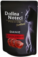 Купити корм для кішок Dolina Noteci Premium Sterilized Beef Dish 85 g  за ціною від 68 грн.
