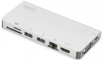 Купити кардридер / USB-хаб Digitus DA-70866  за ціною від 3785 грн.