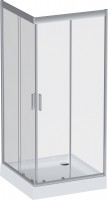 Купити душова кабіна AM-PM Gem Square Slide 90 W90UG-403-090MT  за ціною від 14238 грн.
