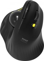 Купить мишка Port Designs Bluetooth Wireless & Rechargeable Ergonomic Mouse with Trackball: цена от 3106 грн.