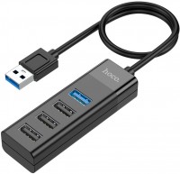 Купить картридер / USB-хаб Hoco HB25  по цене от 185 грн.