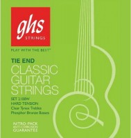 Купить струны GHS 2100W Tie End Classic Guitar Strings Hard Tension  по цене от 381 грн.