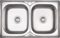 Купить кухонная мойка KRONER 5080Z 0.8 CV025445  по цене от 2460 грн.