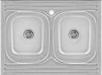 Купить кухонна мийка KRONER 6080Z 0.8 CV022827: цена от 2510 грн.