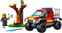 Купить конструктор Lego 4x4 Fire Truck Rescue 60393  по цене от 349 грн.