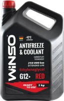 Купити охолоджувальна рідина Winso G12+ Red 5L  за ціною від 400 грн.