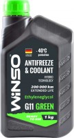 Купити охолоджувальна рідина Winso G11 Green 1L  за ціною від 95 грн.