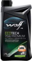 Купити трансмісійне мастило WOLF Ecotech 75W Premium 1L  за ціною від 458 грн.