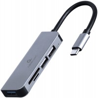Купити кардридер / USB-хаб Cablexpert UHB-CM-CRU3P1U2P2-01  за ціною від 352 грн.