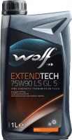 Купить трансмиссионное масло WOLF Extendtech 75W-90 LS GL5 1L  по цене от 426 грн.