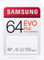 Купити карта пам'яті Samsung EVO Plus SDXC (64Gb)