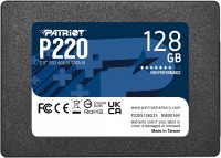 Купить SSD Patriot Memory P220 (P220S128G25) по цене от 440 грн.