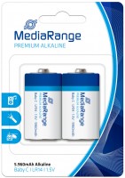 Купити акумулятор / батарейка MediaRange Premium Alkaline 2xC  за ціною від 79 грн.