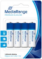 Купить аккумулятор / батарейка MediaRange Premium Alkaline 4xAA: цена от 49 грн.