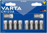 Купить аккумулятор / батарейка Varta 10xCR123A  по цене от 1220 грн.