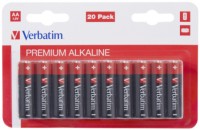 Купити акумулятор / батарейка Verbatim Premium 20xAA  за ціною від 215 грн.