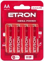 Купити акумулятор / батарейка Etron Mega Power 4xAA  за ціною від 56 грн.