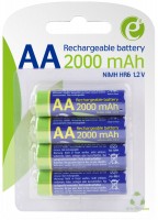 Купить аккумулятор / батарейка EnerGenie 4xAA 2000 mAh  по цене от 227 грн.