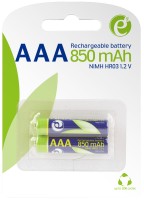 Купити акумулятор / батарейка EnerGenie 2xAAA 850 mAh  за ціною від 124 грн.