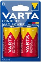 Купить акумулятор / батарейка Varta Longlife Max Power 2xD: цена от 215 грн.