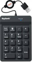 Купить клавіатура KeySonic ACK-118BK: цена от 539 грн.
