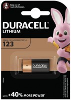 Купити акумулятор / батарейка Duracell 1xCR123  за ціною від 176 грн.