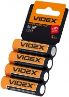 Купити акумулятор / батарейка Videx 4xAA Super Heavy Duty  за ціною від 108 грн.