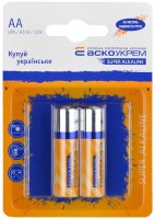 Купить акумулятор / батарейка ASKO-UKREM Super Alkaline 2xAA: цена от 38 грн.