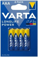 Купить акумулятор / батарейка Varta Longlife Power 8xAAA: цена от 247 грн.