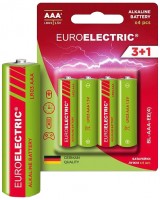 Купить аккумулятор / батарейка EUROELECTRIC Super Alkaline 4xAAA  по цене от 49 грн.