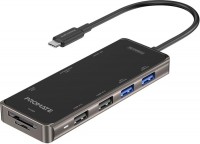 Купить картридер / USB-хаб Promate PrimeHub-Go  по цене от 2053 грн.