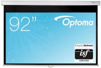 Купити проєкційний екран Optoma Manual 16:9 (Manual 203x115) за ціною від 9710 грн.