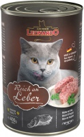 Купити корм для кішок Leonardo Adult Canned with Liver 400 g 6 pcs  за ціною від 117 грн.