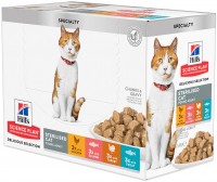 Купити корм для кішок Hills SP Sterilised Young Adult Delicious Selection 12 pcs за ціною від 754 грн.