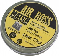Купити кулі й патрони AirBoss Mach Competition 4.5 mm 0.55 g 500 pcs  за ціною від 426 грн.