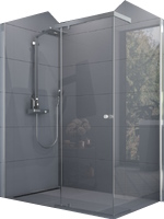 Купити душова кабіна Aquanil Camellia 120x80  за ціною від 17220 грн.