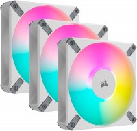 Купить система охолодження Corsair iCUE AF120 RGB ELITE White Triple Fan Kit: цена от 4717 грн.