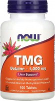 Купить аминокислоты Now TMG 1000 mg (100 tab) по цене от 760 грн.