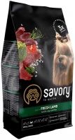Купить корм для собак Savory Small Breeds Rich in Fresh Lamb 1 kg  по цене от 439 грн.
