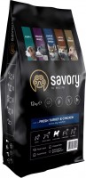 Купить корм для собак Savory Junior Large Rich in Fresh Turkey/Chicken 12 kg  по цене от 2710 грн.