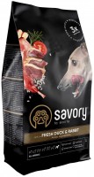 Купить корм для собак Savory Adult All Breeds Rich in Fresh Duck/Rabbit 3 kg: цена от 960 грн.