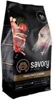 Купить корм для собак Savory Adult All Breeds Rich in Fresh Duck/Rabbit 3 kg: цена от 1077 грн.