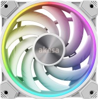 Купити система охолодження Akasa Soho AR 120mm ARGB White за ціною від 1458 грн.