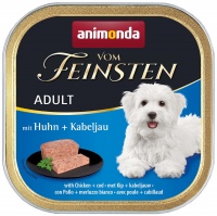 Купити корм для собак Animonda Vom Feinsten Adult Chicken/Cod 150 g  за ціною від 70 грн.