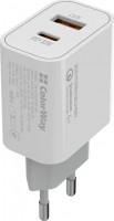 Купить зарядное устройство ColorWay CW-CHS037PD  по цене от 434 грн.