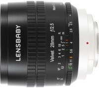 Купить объектив Lensbaby Velvet 28mm f/2.5  по цене от 31584 грн.