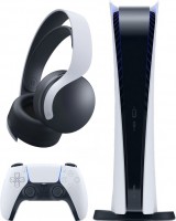 Купить игровая приставка Sony PlayStation 5 Digital Edition + Headset + Game  по цене от 42462 грн.