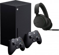 Купити ігрова приставка Microsoft Xbox Series X 1TB + Gamepad + Headset  за ціною від 24549 грн.