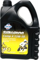 Купить моторное масло Fuchs Silkolene Comp 4 XP 15W-50 4L: цена от 2258 грн.